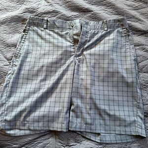 Dark gray Nike golf shorts